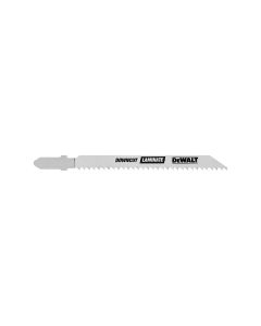 DWTDW3762-5 image(0) - DEWALT 4-Inch 10 Tpi Laminate Down Cutting T-Shank Jig Saw Blade (5-Pack)