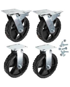 KLE54851MB image(0) - Klein Tools MODbox&trade; Utility Cart 8" Wheel, 4-Pack