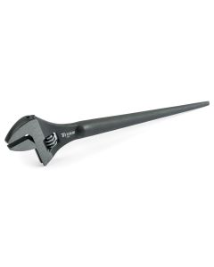TIT209 image(0) - TITAN 8 Inch Adjustable Chrome Vanadium Steel Construction Spud Wrench Head Size with 10 Inch Overall Length for Added Leverage and Alignment