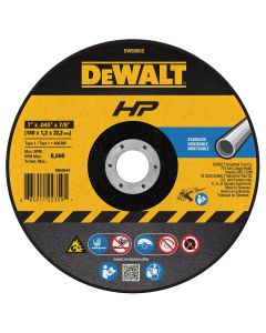 DWTDW8065S image(0) - DEWALT High Performance (TM) Stainless Steel Cutting Wheels