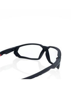 JCK45101 image(1) - Jackson Safety Safety Glasses - HyperGuard F-Series - Clear Lens - Black Full Frame - STA-CLEAR Anti-Fog