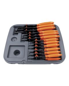KAS3595 image(0) - Lang Tools (Kastar) 3595 - 12-Pc. Combination Internal/External Snap Ring Plier Set
