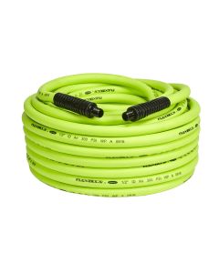 LEGHFZ12100YW3 image(1) - Legacy Manufacturing Flexzilla Air Hose, 1/2" x 100', 3/8" MNPT Fittings
