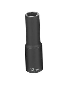 GRE2013MD image(0) - Grey Pneumatic 1/2" Drive x 13mm Deep Socket