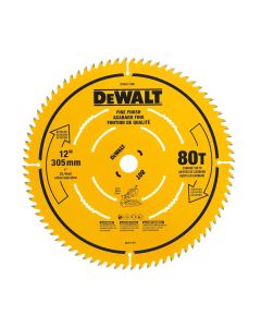 DWTDWA11280 image(0) - BLACK+DECKER 12 in. 80T Fine Finish Saw Blade