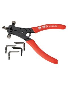WLMW88011 image(0) - Wilmar Corp. / Performance Tool Adjustable External Snap Ring Pliers