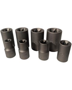 OTC5900-E10-E24 image(0) - OTC TORX External Socket Set, 9 pcs. INCLUDES E10, E12, E14, 16,  E18, E20, E22, E24, EP24