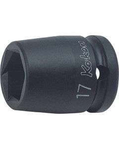 KKN14465M-26 image(0) - Ko-ken USA 14465M-26 1/2 Sq. Dr. Socket 26mm Pathfinder Length 38mm