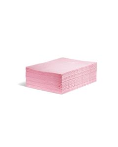 NPGMAT310 image(0) - New Pig Heavy-Weight HazMat Chemical Absorbent Mat Pad - 15 Inch x 20 Inch - 50 Pack