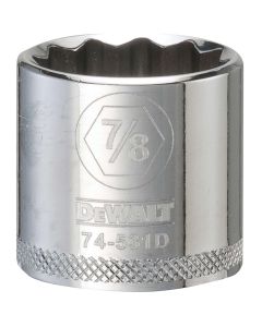 DWTDWMT74531OSP image(0) - DEWALT 001Pc 38Dr Socket-12Pt-7/8
