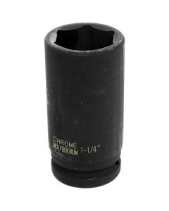 WLMM742-40 image(0) - Wilmar Corp. / Performance Tool 3/4" Drive 1-1/4" 6pt Deep Impact Socket