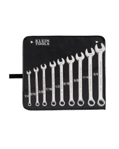 KLE68402 image(0) - Klein Tools Combination Wrench Set, 9-Piece