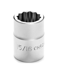 WLMW34530 image(0) - Wilmar Corp. / Performance Tool 3/4" Drive 15/16" 12pt Socket
