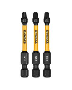 DWTDWAF2SQ2IR3 image(0) - DEWALT ELITE SERIES 3PC 2.25IN BITS FOR SQ2