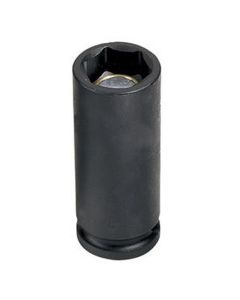 GRE1016DG image(0) - Grey Pneumatic 3/8" Drive x 1/2" Magnetic Deep Socket