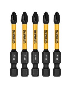 DWTDWAF2PH2IR5 image(0) - DEWALT 2.25In Phillips #2 Flextorq 5Pk