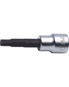 KKN3010M-62-9 image(0) - Ko-ken USA 3010M.62-9 3/8 Square Drive Bit Socket 9 mm Hex Length 62 mm