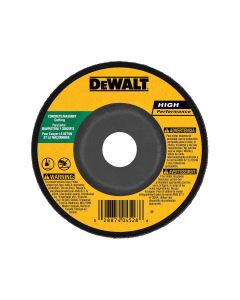 DWTDW4628 image(0) - DEWALT 4" x 1/4" x 5/8" Masonry Grinding Wheel C24R
