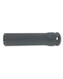 KKN13325-E7 image(0) - Ko-ken USA 13325-E7 3/8 Sq. Dr. Deep Impact TORX E7 Socket - Length 80mm