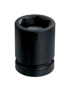 GRE1024RG image(0) - Grey Pneumatic 3/8" Drive x 3/4" Magnetic Standard Socket