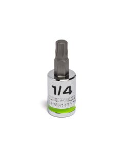 GETGEBSSH14RPT image(0) - Grip Edge Tools 1/4" 3/8" Dr Short RPT Hex Bit Socket