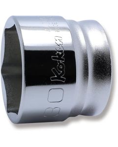 KKN4400MZ-30 image(0) - Ko-ken USA 4400MZ-30 1/2 Square Drive Socket 30 mm 6 Point Length 31 mm Z-series