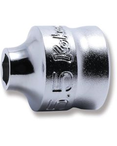 KKN3400MZ-5.5 image(0) - Ko-ken USA 3/8 Sq. Dr. 6-Point Z-Series Metric Chrome Socket in 5.5mm