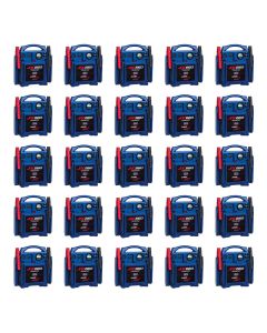 SOLJNC660-PL25 image(0) - Clore Automotive JNC660 Jump-N-Carry 1700A  12 Volt Jump Starter with Power Supply and Auto Charge Technology - Blue - 25 Count