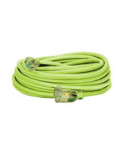 LEGFZ512730 image(0) - Legacy Manufacturing Flexzilla Pro Extension Cord, 14/3 AWG SJTW, 50', Outdoor, Lighted Plug