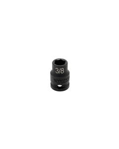VIMIMP638 image(0) - VIM TOOLS 3/8 Inch X 3/8 Inch Drive SAE Cr-Mo Impact Socket - Shallow