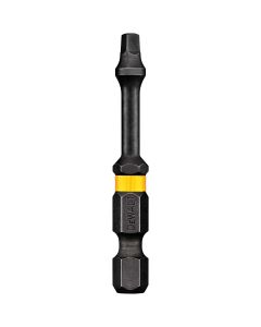 DWTDWA2SQ1IRB image(0) - DEWALT Dwa2Sq1Irb 2-Inch Square Number-1 Impact Ready Flextorq Bits, 50-Pack
