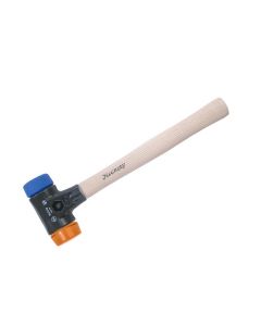 WIH83250 image(0) - Wiha Tools Split Head Mallets 2.4 lbs 2" Face x 12.2" Oal Hard Soft Faces