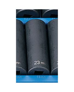 GRE2023MD image(0) - Grey Pneumatic 1/2" Drive x 23mm Deep Socket