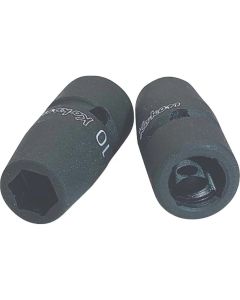KKNNV13400-11 image(0) - Ko-ken USA NV13400-11 3/8 Square Drive Socket 11 mm 6 Point 43 mm Sleeve Drive