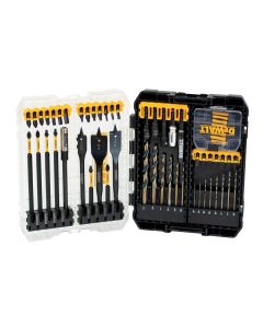 DWTDWANGFT66SETC image(0) - DEWALT 66 Pc. Flextorq IMPACT READY Screwdriving Bit Set With Toughcase+ System