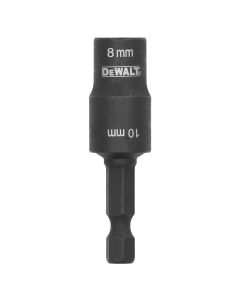 DWTDWADEND810MM image(0) - DEWALT 8mm + 10mm Double-Ended/Detachable Nut Driver