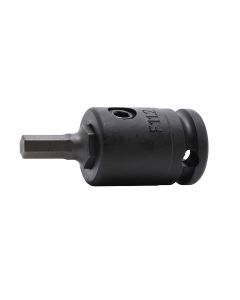 KKN13134M-52-5 image(0) - Ko-ken USA 13134M.52-5 3/8 Sq. Dr. Bit Socket 5mm Hex Length 52mm