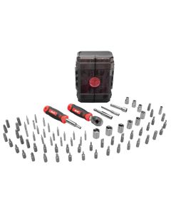 WLMW1745 image(0) - Wilmar Corp. / Performance Tool 78 Piece Ratcheting Driver Tool Set