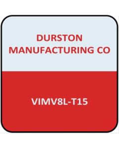 VIM Tools T15 TORX Driver 8 Inch OAL, 1/4 Inch Square Drive Holder