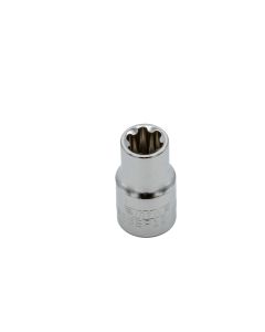 VIMVSP6EP12 image(0) - VIM Tools Ep12 - TORX Plus Socket, 3/8 Inch Square Drive, Satin Chrome
