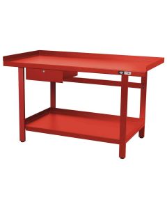 INT3995 image(1) - American Forge & Foundry Heavy-Duty Workbench - 61" x 31" - 1 Drawer - 1,300 lbs Capacity