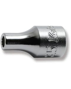 KKN2405M-3-5 image(0) - Ko-ken USA 2405M-3.5 1/4 Square Drive Socket 3.5 mm 12 Point Length 22 mm