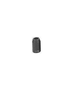 GRE2014R image(0) - Grey Pneumatic 1/2" Drive x 7/16" Standard Socket