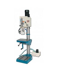 BLI1002872 image(0) - Baileigh DP-1500G - Gear Driven Drill Press with Tapping, Power Down Feed 8 Speed 4MT 3-1/2HP, 220V 3 Phase
