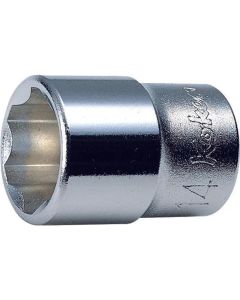 KKN3410M-24 image(0) - Ko-ken USA 3410M-24 3/8 Square Drive Socket 24 mm Surface Length 34 mm