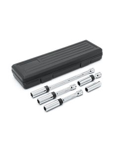 KDT80601 image(0) - GEARWRENCH 5 Piece 3/8 Inch Drive 6 Point Magnetic Swivel Spark Plug Socket Set