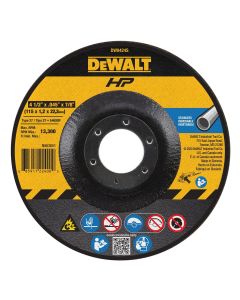 DWTDW8424S image(0) - DEWALT Cfree Thin Cutoff Wheel, 4-1/2-Inch X.045 X 7/8-Inch