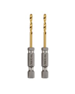 DWTDD5107 image(0) - DEWALT IMPACT READY 7/64" Titanium Nitride Coating Drill Bits