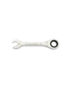 KDT86841 image(0) - GearWrench 11mm 90-Tooth 12 Point Stubby Combination Ratcheting Wrench