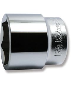 KKN4400A-1-3-8 image(0) - Ko-ken USA 4400A-1.3/8 1/2 Square Drive Socket 1.3/8 6 Point Length 47 mm
